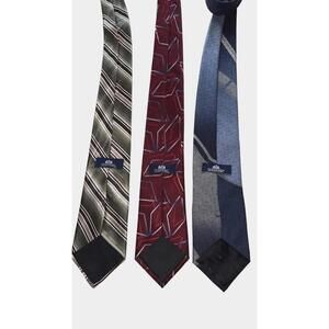 Three 100% Silk -Stafford- Neckties